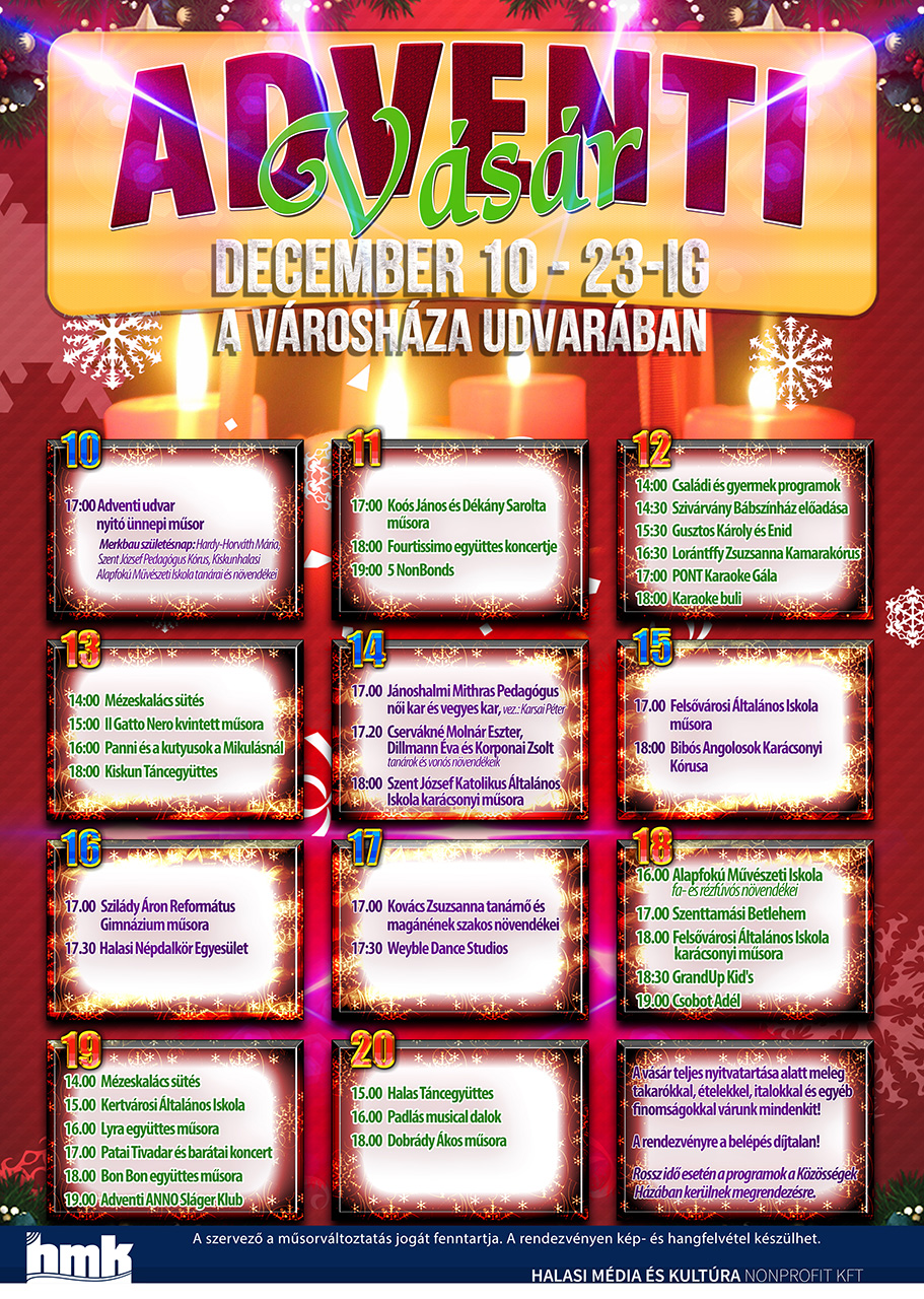 Advent - Plakát-k