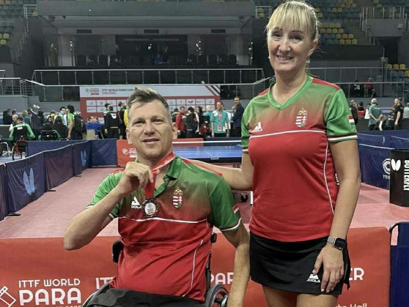 Urlauber Ádám bronzérmet nyert Egyiptomban