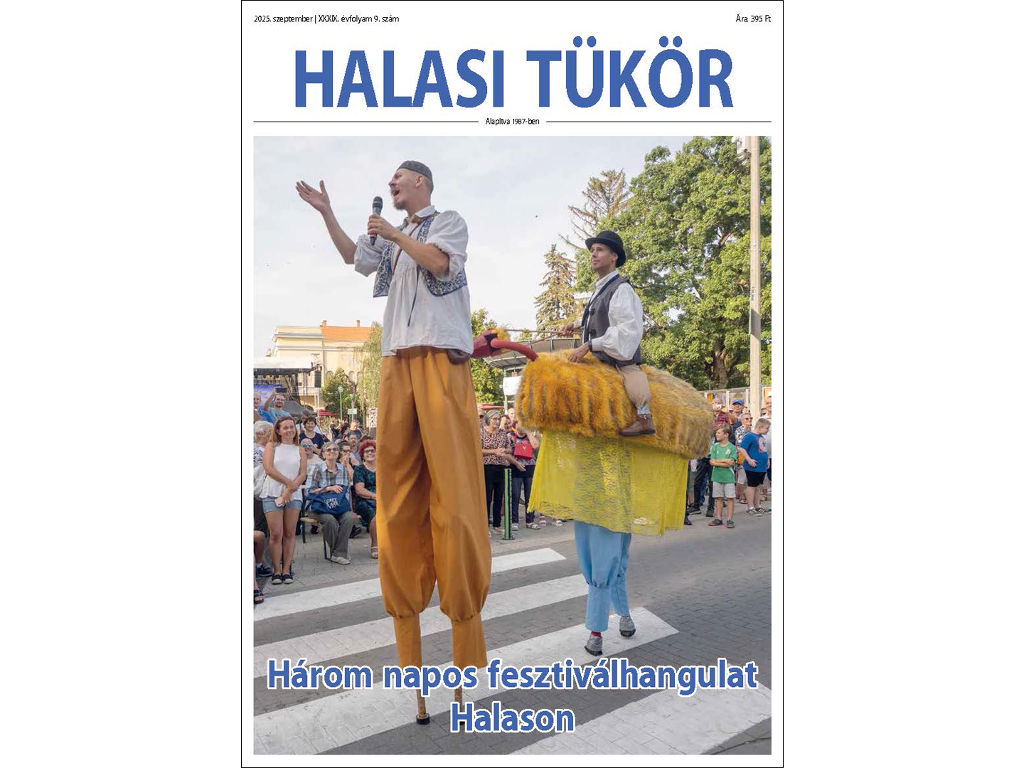 Lapozzon bele a Halasi Tükör XXXIX. évfolyam 9. számába