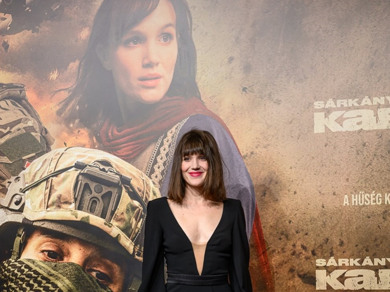 Mészáros Blanka az egyik főszereplője az új magyar akciófilmnek