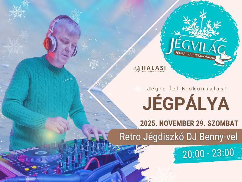 Retro jégdisco DJ Benny-vel