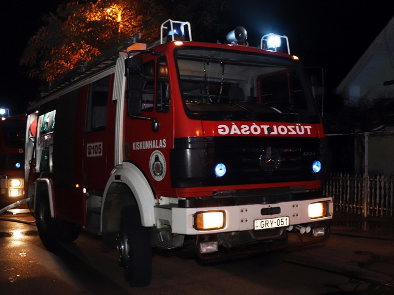 Kétszer riasztották a halasi tűzoltókat karácsony második napján