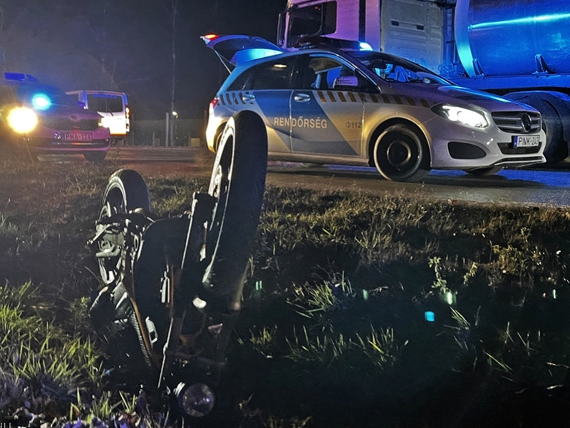 Elhunyt a 15 éves motoros fiatal