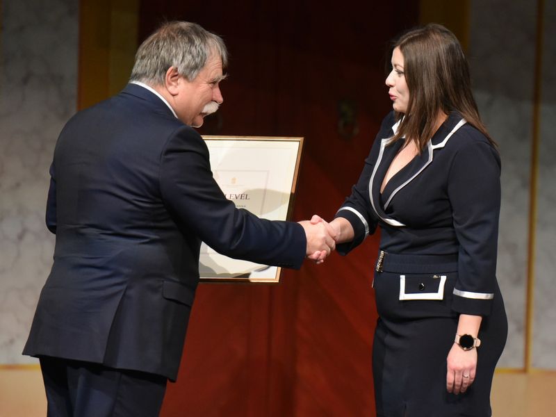 Kocsis Zsuzsanna országos elismerése