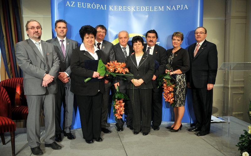 Jánoshalmi kitüntetett az Európai Kereskedelem Napján
