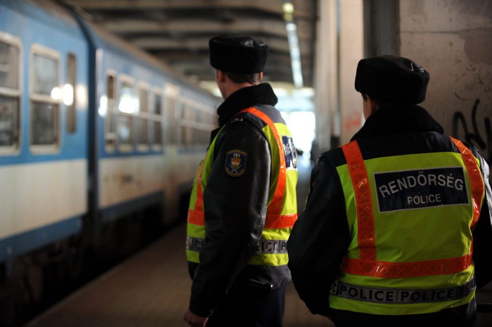 Razzia lesz a vasúton