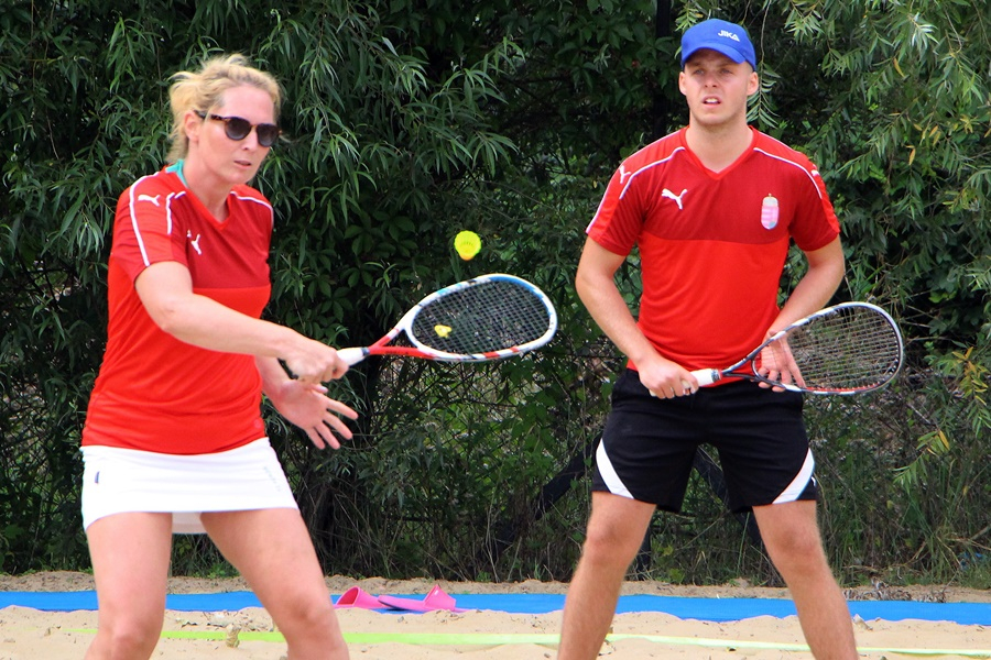 Világbajnokság után Beachminton Open