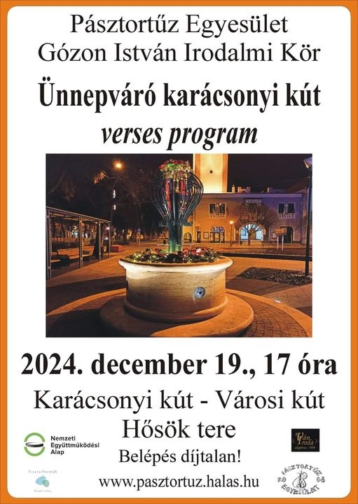 Ünnepváró karácsonyi kút - verses program