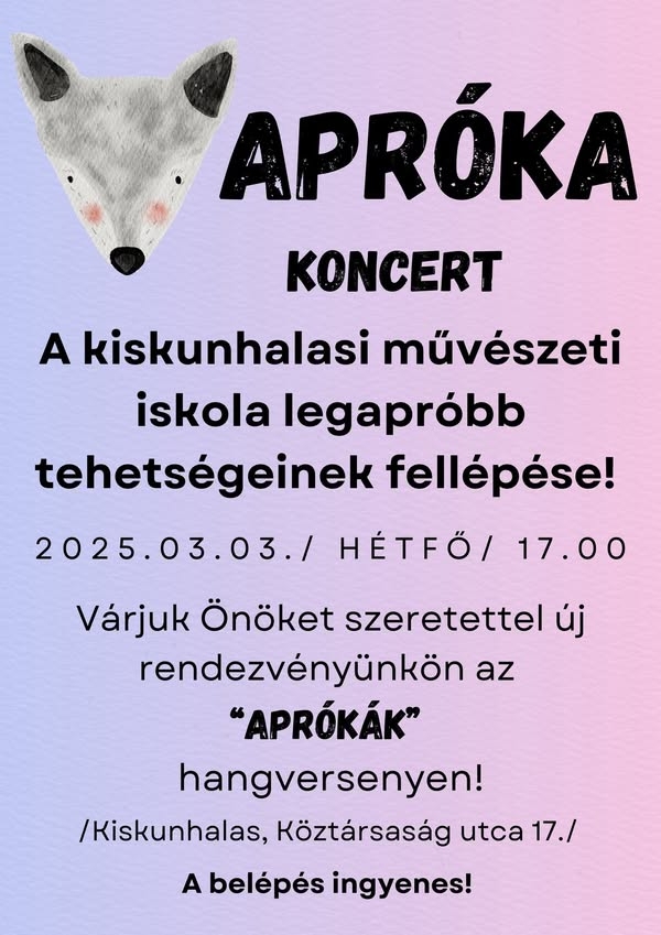 Apróka koncert