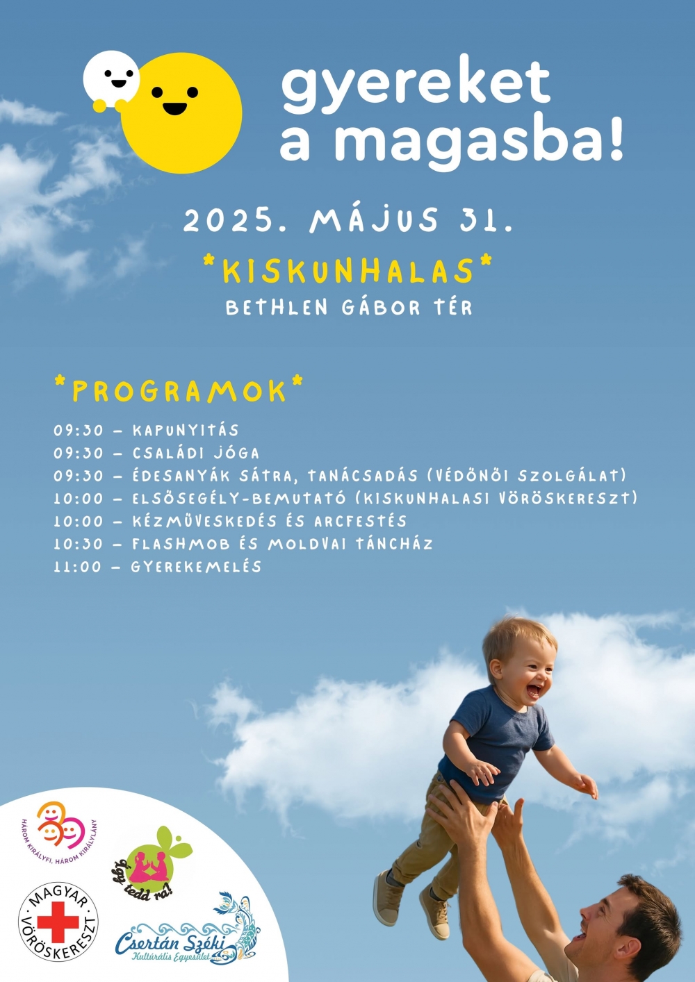 Gyereket a magasba 2025