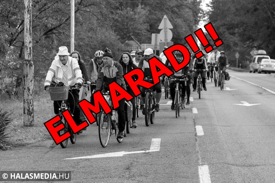 Elmarad a szombati tekerés