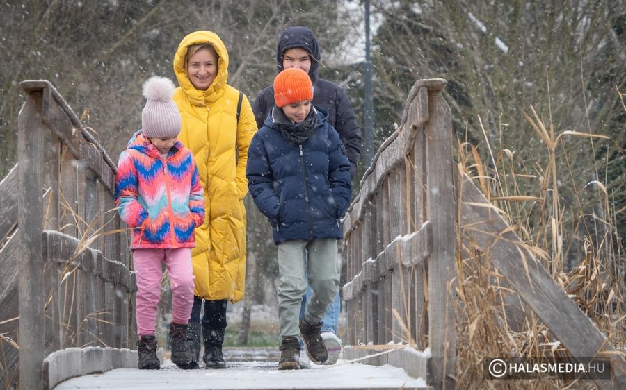 Hóesésben is vonzó az élménypark