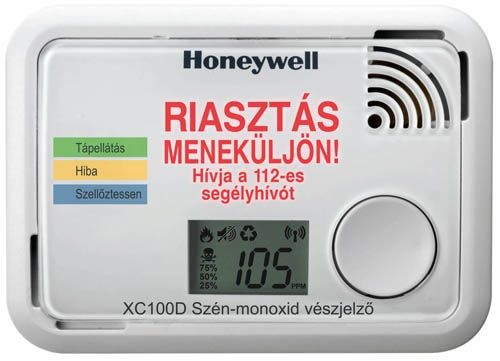 Nyerjen szén-monoxid riasztót!