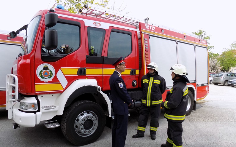 Új tűzoltóautót kap Kiskunhalas