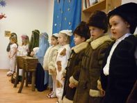 Betlehemes műsor a Bajza oviban
