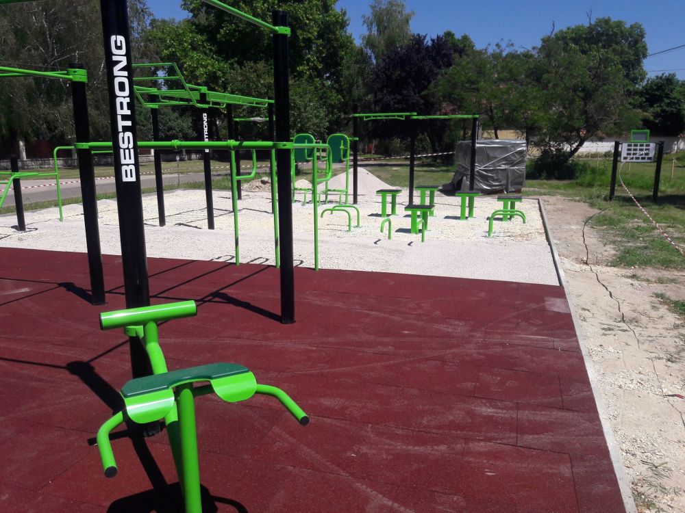 Készül az új halasi fitneszpark