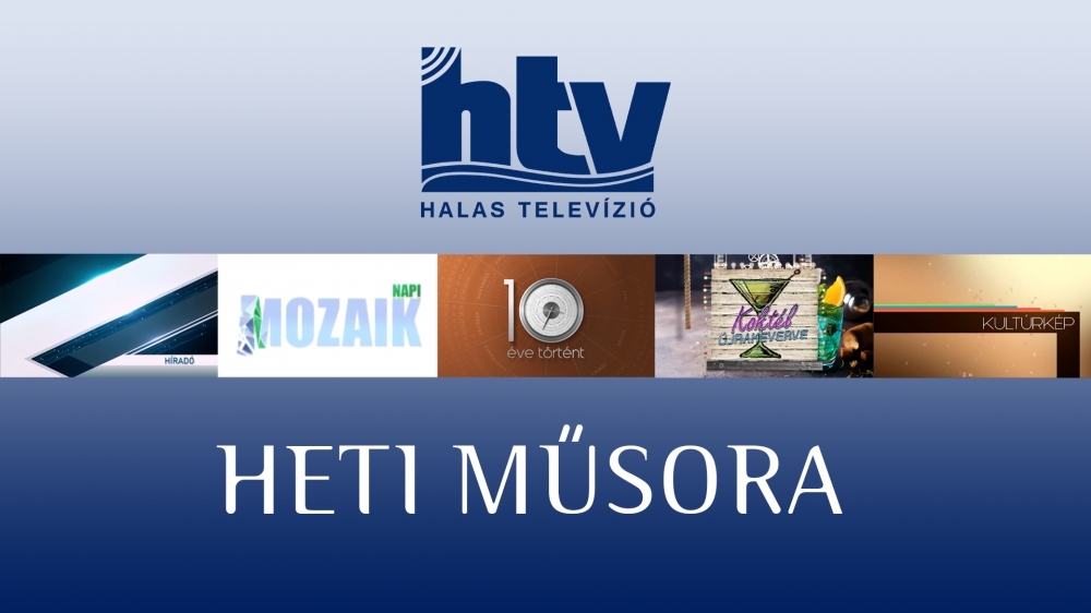 A Halas Televízió 12. heti műsorterve