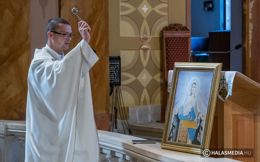 Székely himnusz festmény áldás a szentmisén