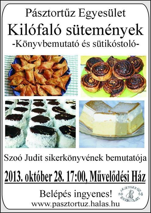 Kilófaló sütemények