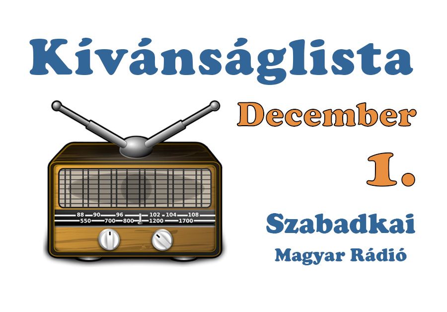 December első dallistája