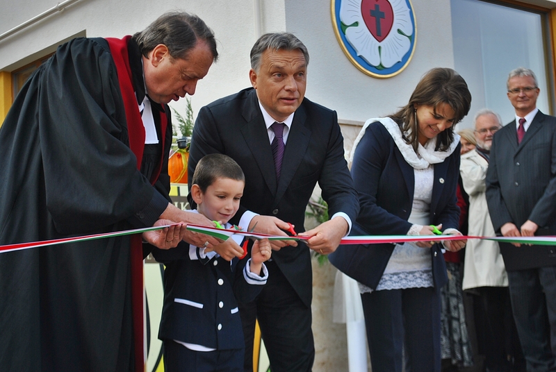 Orbán Viktor avatta fel az új vadkerti óvodát