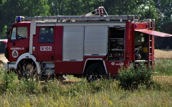 Hatalmas tűz a nemzeti parkban