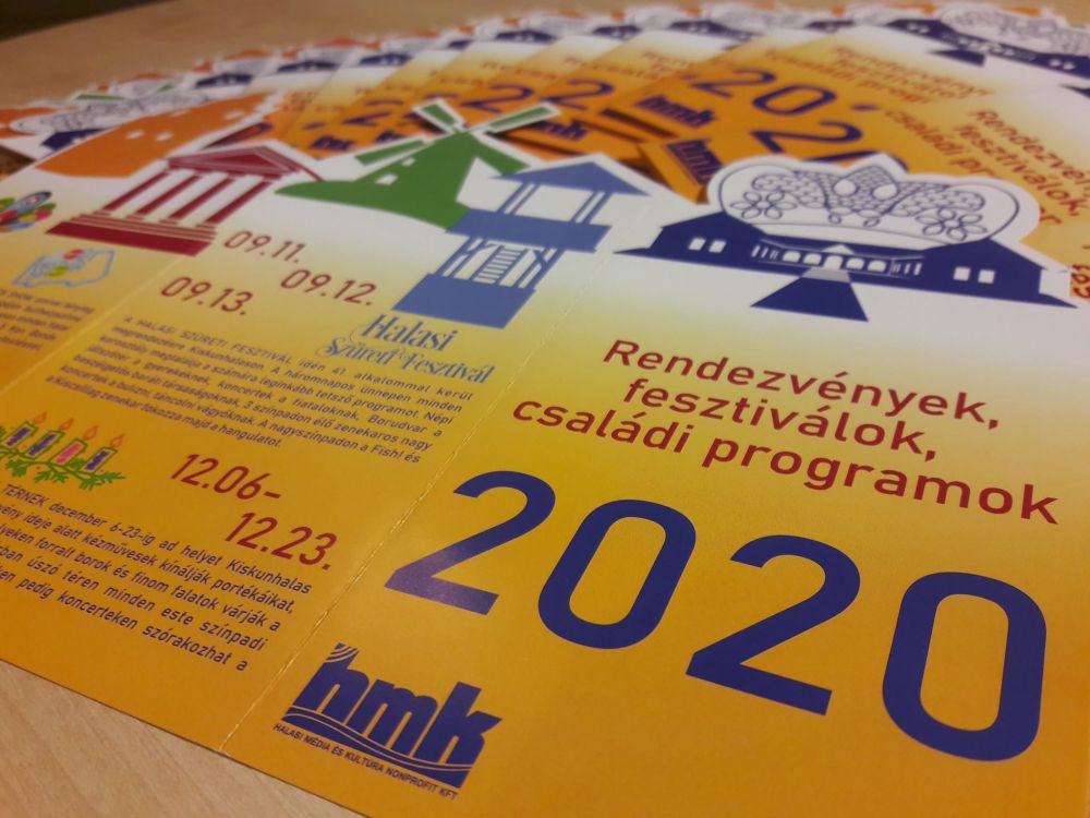 Megjelent az éves programkiadvány