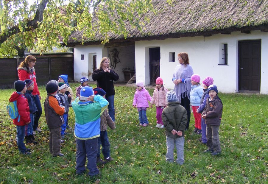 Balotai óvodások a Tájházban