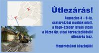 Lezárják a forgalmas útszakaszt