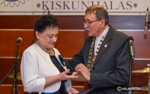 Rotary Club: értékeltek és báloztak, Rékasiné Dr. Oláh Gizella Paul Harris díjat kapott (galéria)