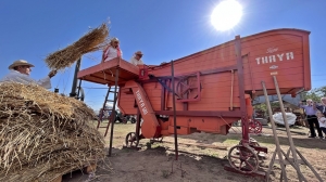Egyedülálló mezőgazdasági gépbemutató volt Kiskunhalason