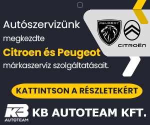KB Autoteam Citroën és Peugeot márkaszerviz