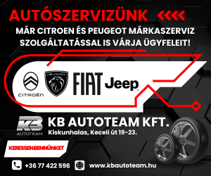 KB Autoteam Citroën és Peugeot márkaszerviz